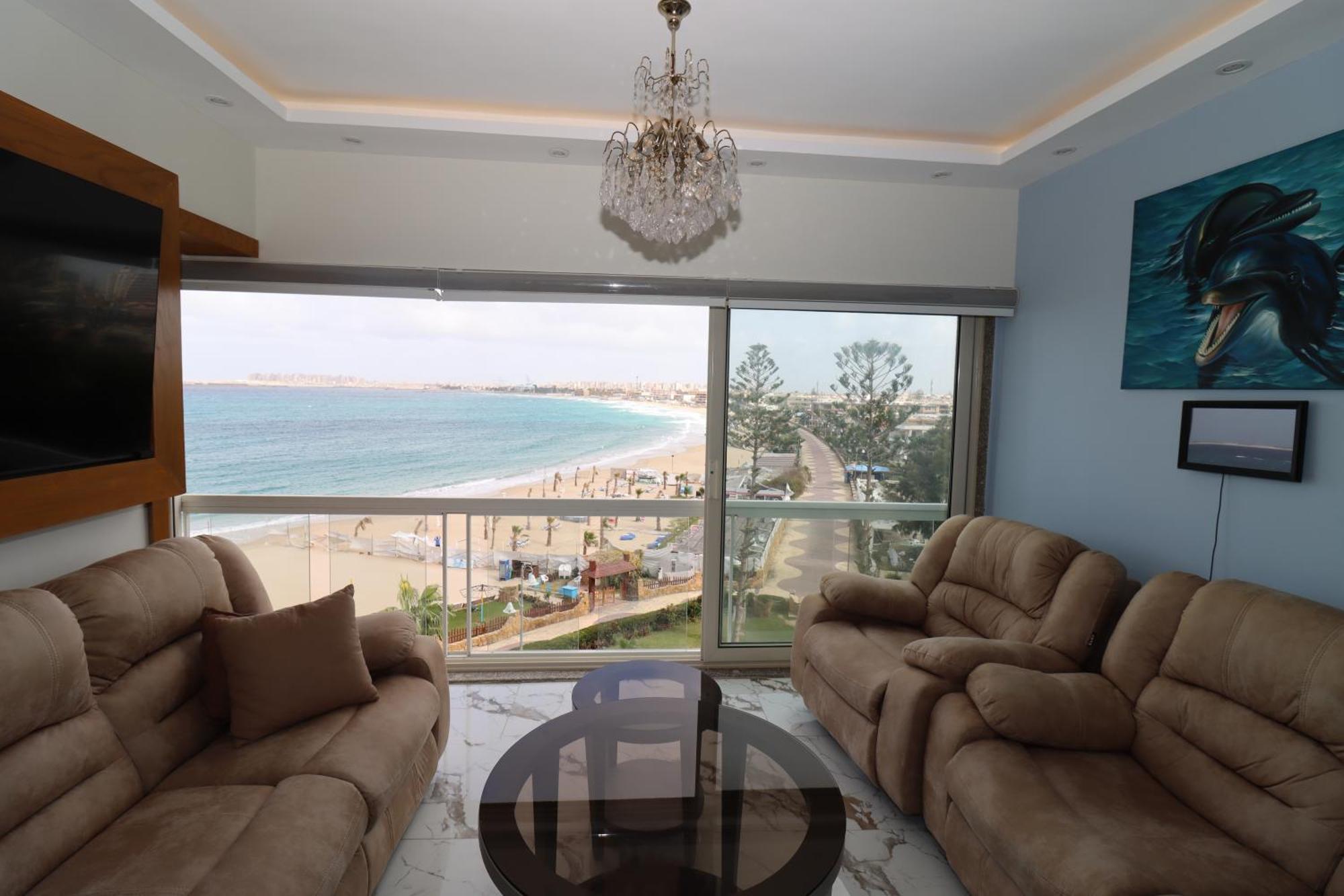 Beach Luxury Mamoura Private Beach Alessandria Esterno foto