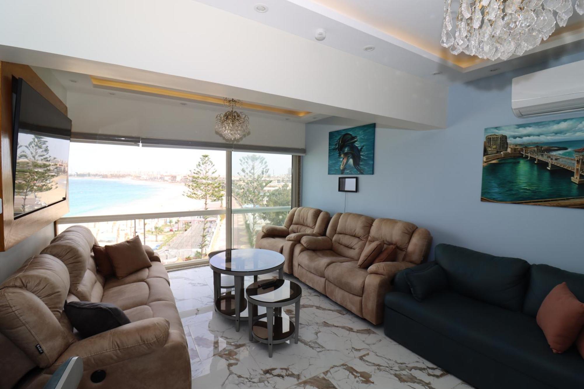 Beach Luxury Mamoura Private Beach Alessandria Esterno foto