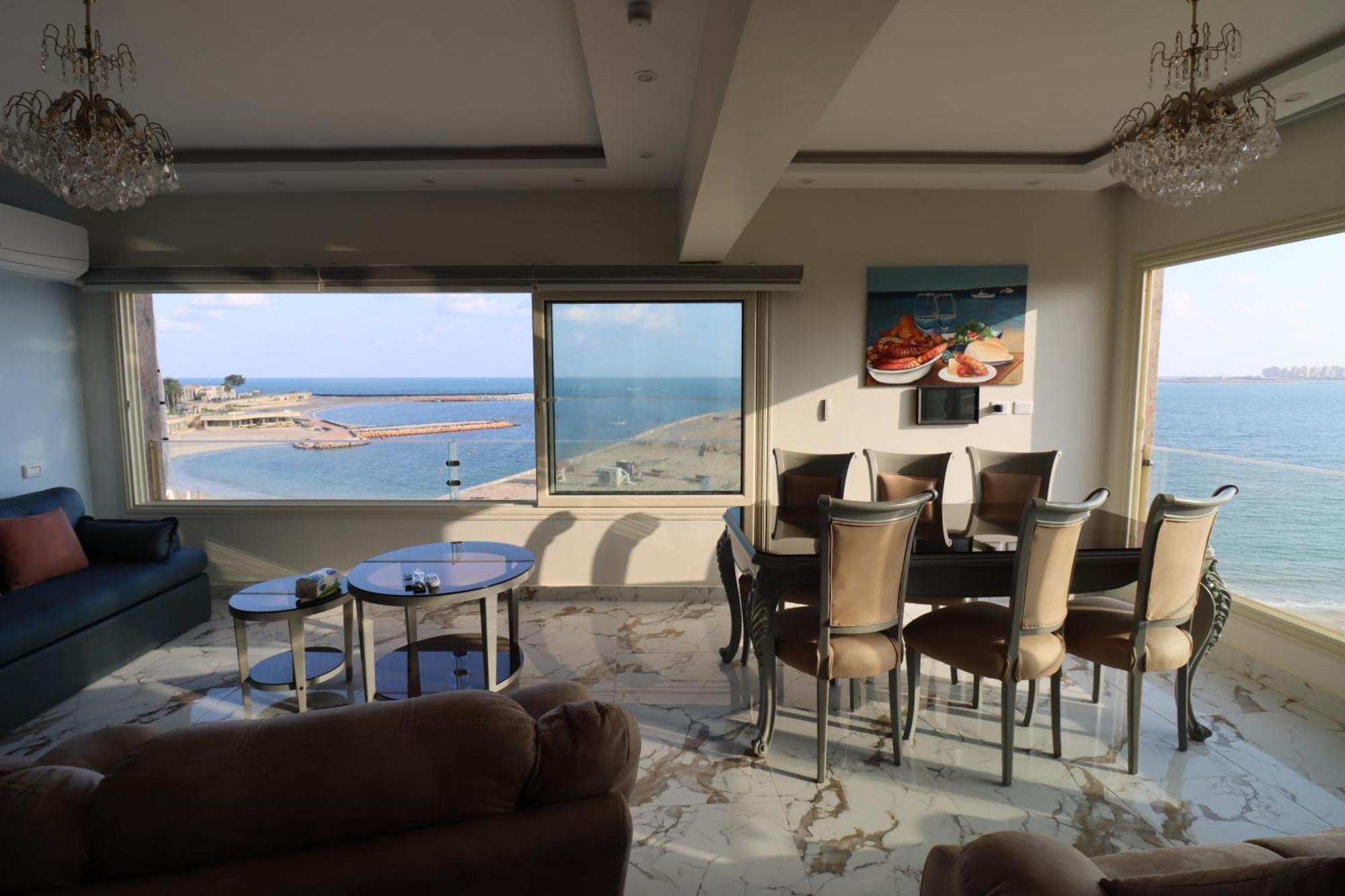 Beach Luxury Mamoura Private Beach Alessandria Esterno foto